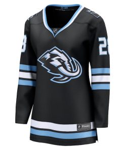 Alternative view of Ian Cole Utah Mammoth  Women's Home Breakaway Player Jersey - Black
