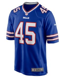 Alternative view of Deion Jones Buffalo Bills Nike Game Jersey -  Royal