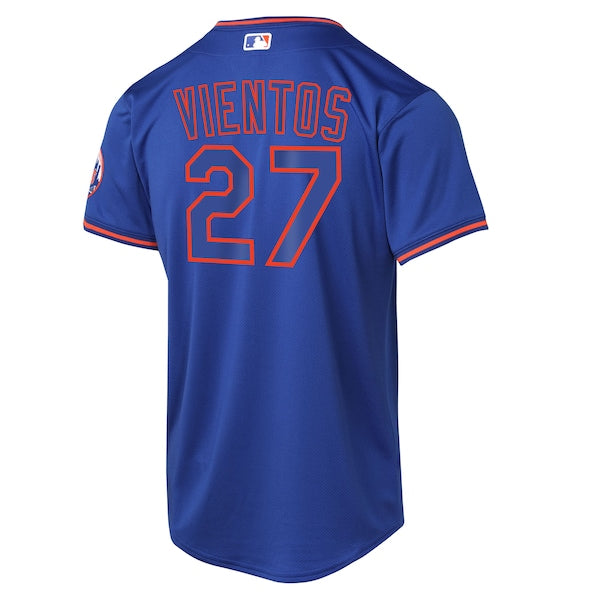 Mark Vientos New York Mets Nike Youth Alternate 2 Limited Jersey?ยจC Royal/Gray - Image 4