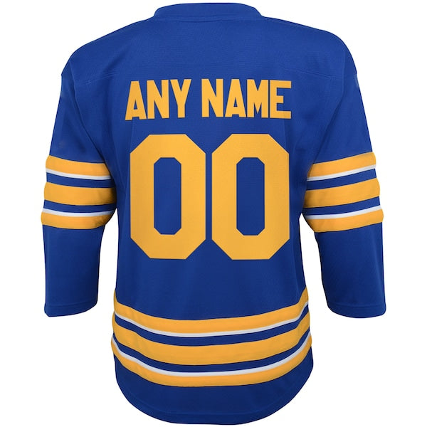 Buffalo Sabres Youth Home Replica Custom Jersey - Blue - Image 3