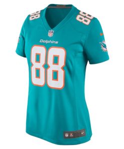 Alternative view of Nick Bowers Miami Dolphins Nike Women's Team Game Jersey -  Aqua