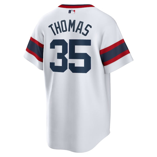 Frank Thomas Chicago White Sox Nike Home Cooperstown Collection Player Jersey - White - Image 3