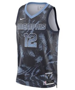 Alternative view of Ja Morant Memphis Grizzlies Nike Unisex 2025 Select Series Swingman Player Jersey - Navy