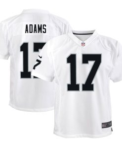 Davante Adams Las Vegas Raiders Nike Youth Game Jersey - White