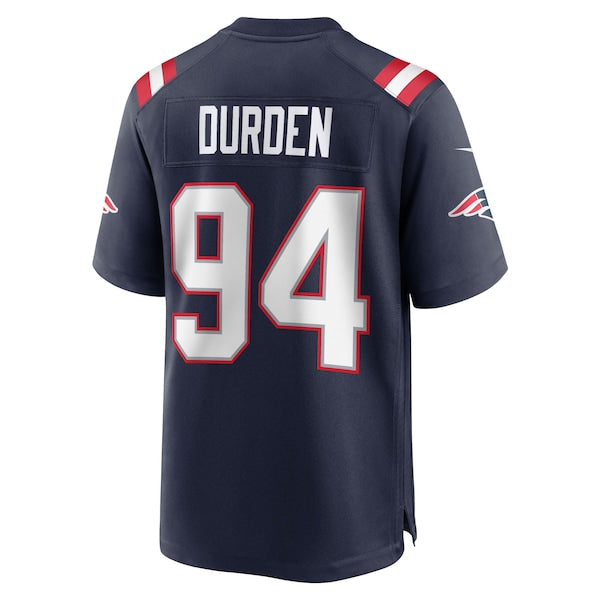 Cory Durden New England Patriots Nike Team Game Jersey - Navy - Image 3