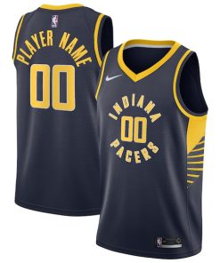 Indiana Pacers Nike 2020/21 Swingman Custom Jersey - Icon Edition - Navy