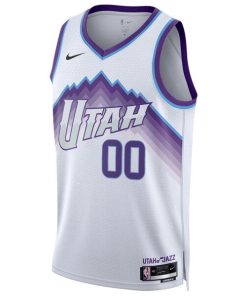 Alternative view of Utah Jazz Nike Unisex Swingman Custom Jersey - Association Edition - White
