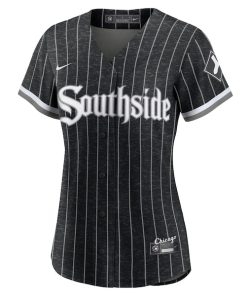 Alternative view of Chicago White Sox Nike Women's City Connect Replica Jersey - Black