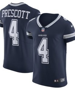 Dak Prescott Dallas Cowboys Nike Vapor Elite Player Team Jersey - Navy/White