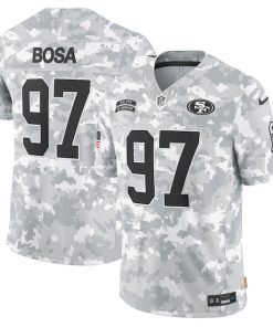 Nick Bosa San Francisco 49ers Nike 2024 Salute to Service Limited Jersey - Arctic Camo