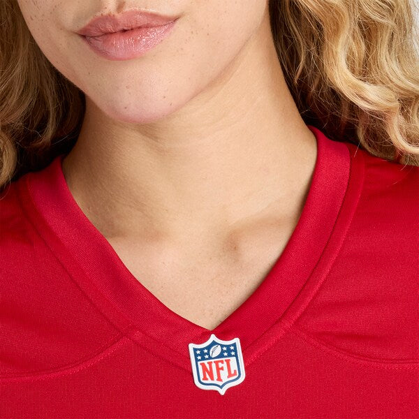 Khalil Davis San Francisco 49ers Nike Women's Team Game Jersey - Scarlet - Image 8