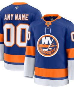 Alternative view of New York Islanders  Home Premium Custom Jersey - Royal/White