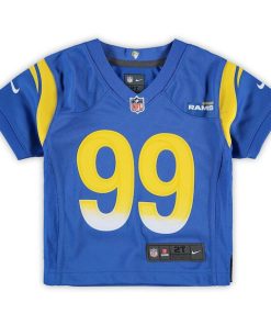 Alternative view of Aaron Donald Los Angeles Rams Nike Toddler Game Jersey - Royal