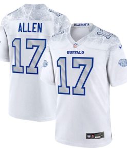 Josh Allen Buffalo Bills Nike 2025 Rivalries Collection Game Jersey - White