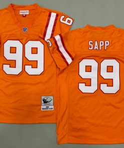 Warren Sapp Tampa Bay Buccaneers Authentic Throwback Retired Player Jersey