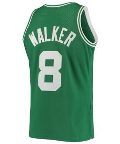 Alternative view of Antoine Walker Boston Celtics 2001/02 Hardwood Classics Swingman Jersey - Kelly Green