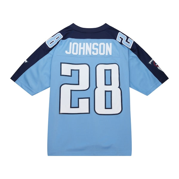 Chris Johnson Tennessee Titans Legacy Replica Jersey - Light Blue - Image 3