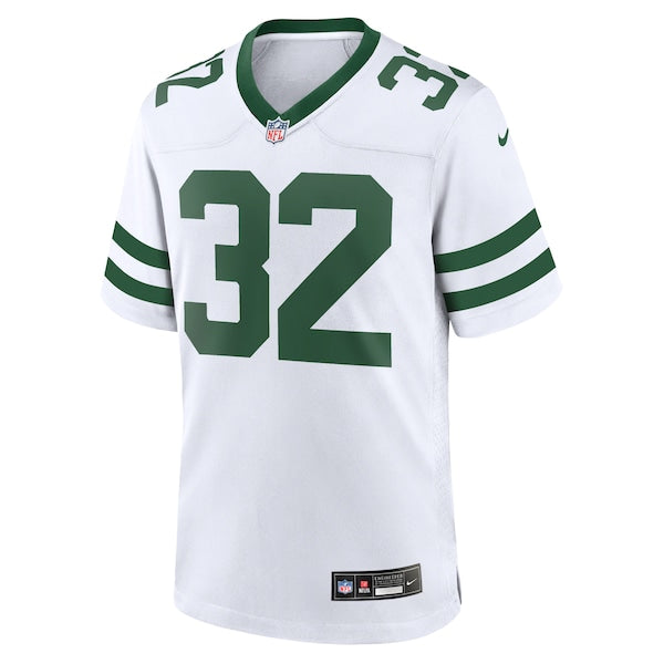 Michael Carter New York Jets Nike Legacy Player Game Jersey - White - Image 2
