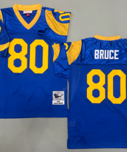 Isaac Bruce Los Angeles Rams Authentic Throwback Retired Player Jersey