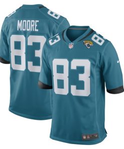 Jaylon Moore Jacksonville Jaguars Nike Game Player Jersey - Teal