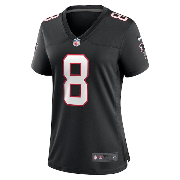 Kyle Pitts Atlanta Falcons Nike Women's Game Jersey - Black/Red - Image 3