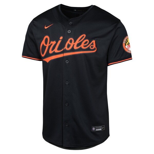 Baltimore Orioles Nike Youth Alternate Limited Jersey - Black - Image 2