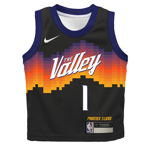 Devin Booker Phoenix Suns Nike Toddler 2025/26 City Edition Swingman Jersey - Black - Image 2