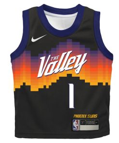 Alternative view of Devin Booker Phoenix Suns Nike Infant 2025/26 City Edition Swingman Jersey - Black