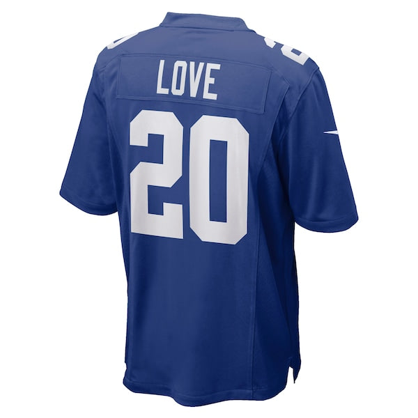 Julian Love New York Giants Nike Game Jersey - Royal - Image 3