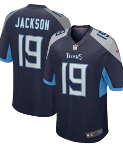 Jha'Quan Jackson Tennessee Titans Nike  Game Jersey -  Navy