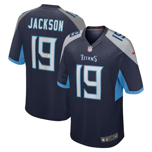 Jha'Quan Jackson Tennessee Titans Nike Game Jersey - Navy