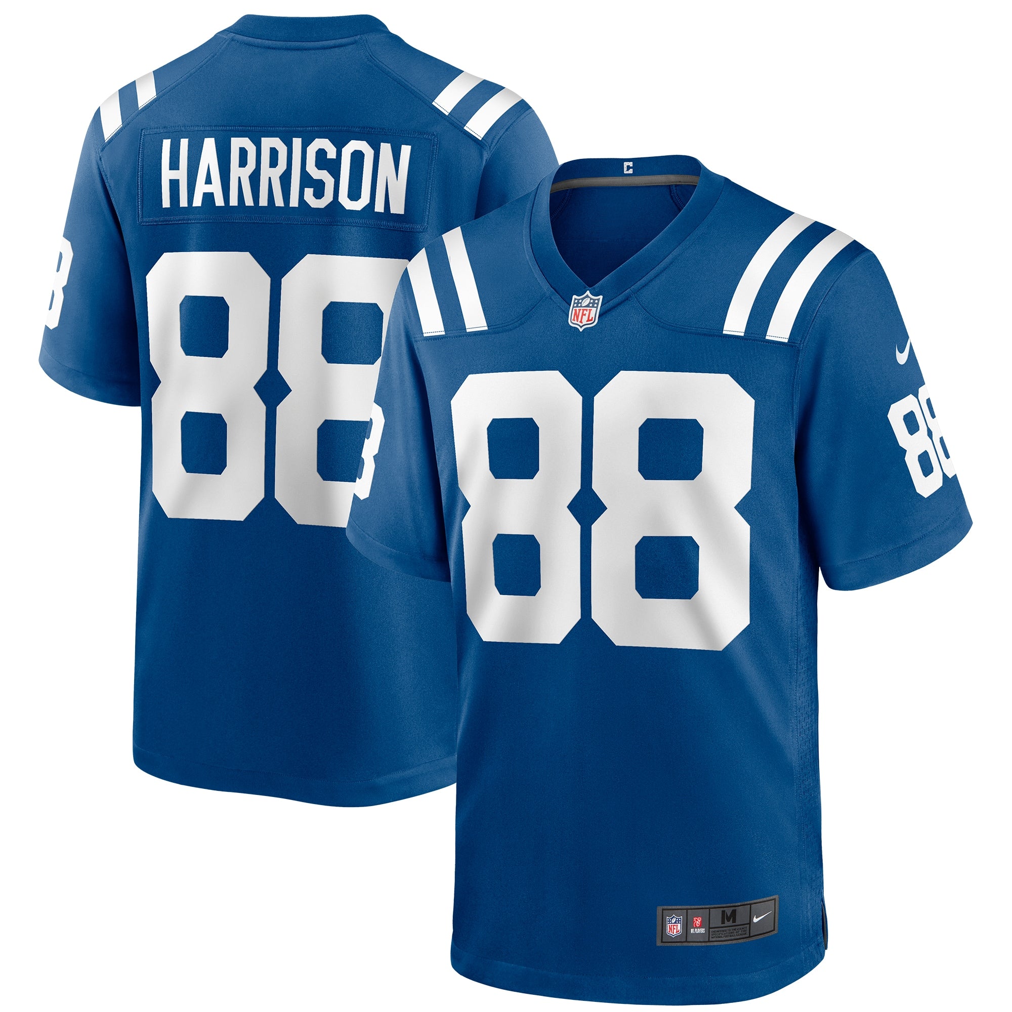 Marvin Harrison Indianapolis Colts Nike Retired Player Game Jersey - White/Blue/Royal - Image 6