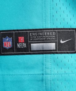 Alternative view of Kion Smith Miami Dolphins Nike  Game Jersey -  Aqua