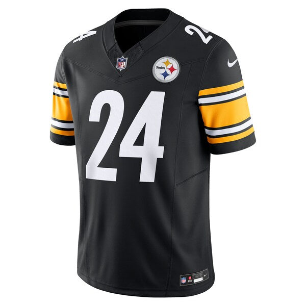 Joey Porter Jr. Pittsburgh Steelers Nike Vapor F.U.S.E. Limited Jersey - Black/White - Image 3