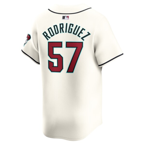 Eduardo Rodriguez Arizona Diamondbacks Nike Home Limited Player Jersey?ยจC White - Image 3