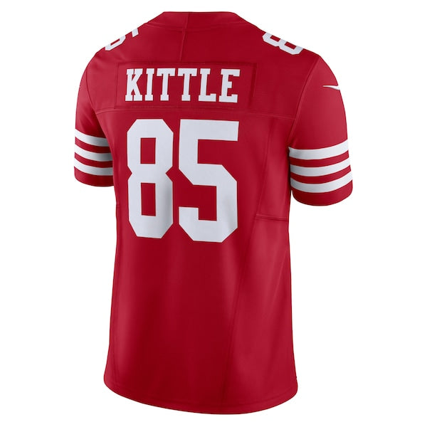 George Kittle San Francisco 49ers Nike Vapor F.U.S.E. Limited Jersey - Scarlet - Image 3
