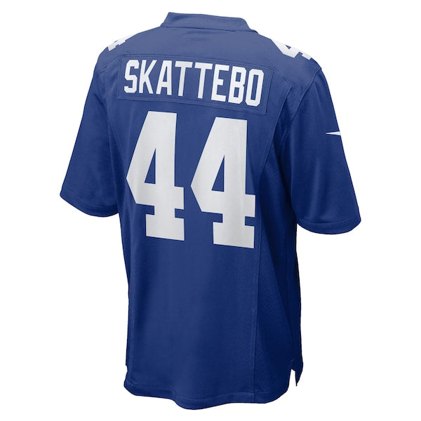 Cam Skattebo New York Giants Nike Team Game Player Jersey - Royal - Image 3