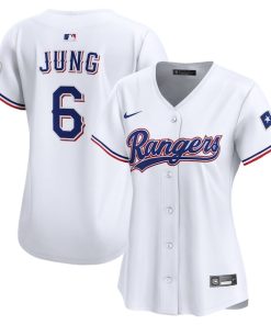 Josh Jung Texas Rangers Nike Women's Home Limited Player Jersey - White