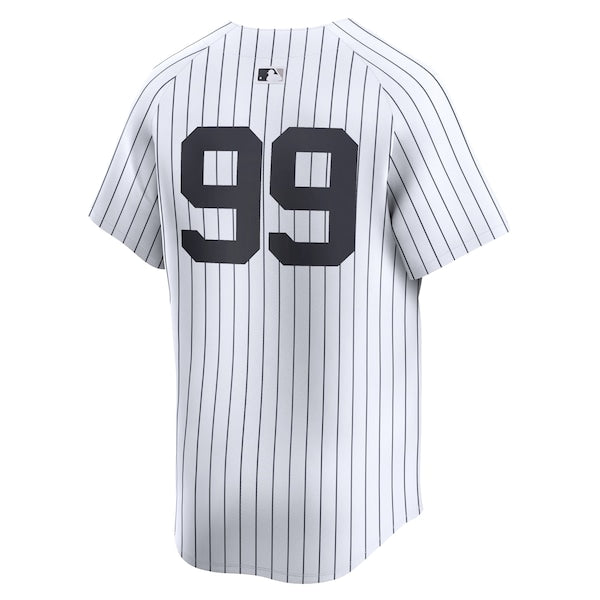 Aaron Judge New York Yankees Nike Youth Home Limited Player Jersey - White - Image 3