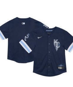Kansas City Royals Nike Toddler City Connect Limited Jersey - Navy