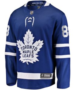 Alternative view of William Nylander Toronto Maple Leafs  Home Breakaway Player Jersey - Blue