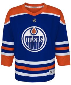 Alternative view of Edmonton Oilers Outerstuff Toddler Home Replica Jersey - Royal