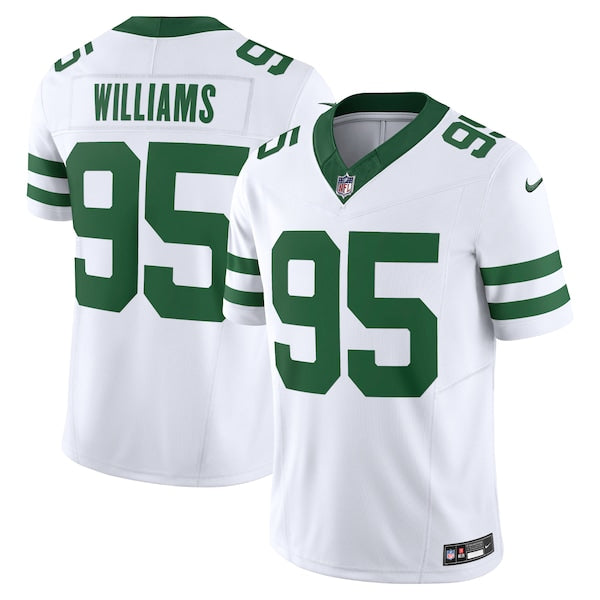 Quinnen Williams New York Jets Nike Vapor F.U.S.E. Limited Jersey - Legacy White - Image 2