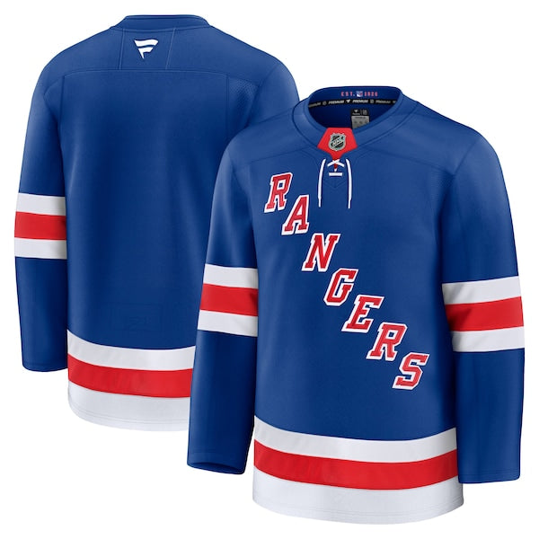 New York Rangers Home Premium Jersey - Blue/White/Navy