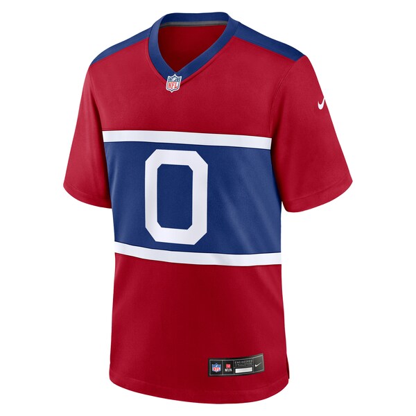 Brian Burns New York Giants Nike Youth Alternate Player Game Jersey - Century Red - Image 2