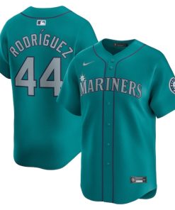 Julio Rodr¨ªguez Seattle Mariners Nike Alternate Limited Player Jersey?¨C Aqua