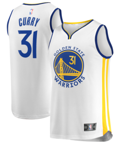 Seth Curry Golden State Warriors  Fast Break Replica Jersey - White - Association Edition