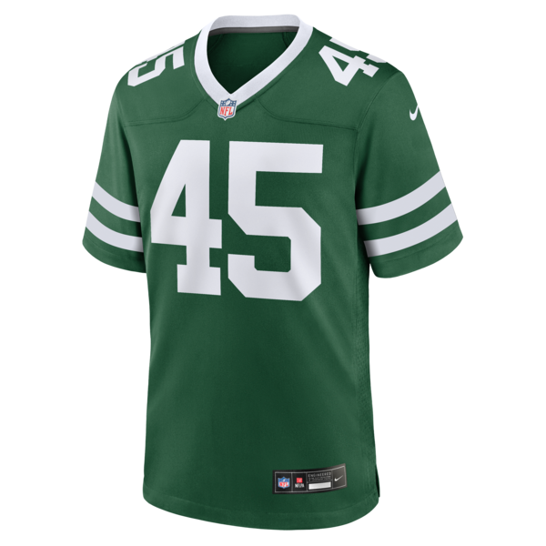 Mark Robinson New York Jets Nike Team Game Jersey - Legacy Green - Image 2
