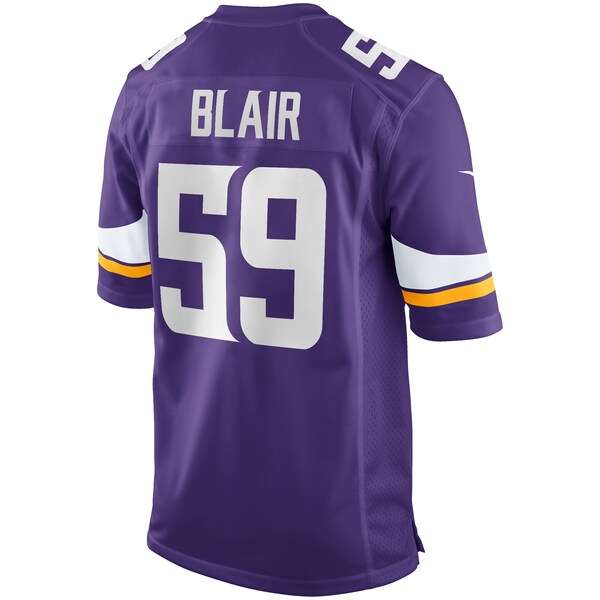 Matt Blair Minnesota Vikings Nike Game Retired Player Jersey - Purple - Image 3