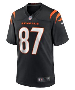 Alternative view of Tanner Hudson Cincinnati Bengals Nike Home Game Player Jersey - Black